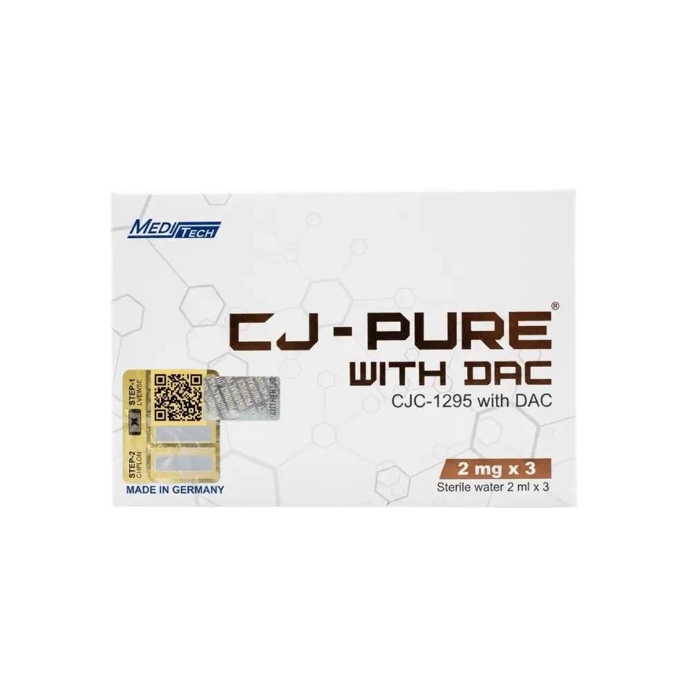 بيبتيد Meditech CJ-PURE with DAC (CJC-1295) 6 mg - ببتيد ميدي تيك سي جي-بيور مع داك (CJC-1295) تركيز 6 مجم Peptide Egypt
