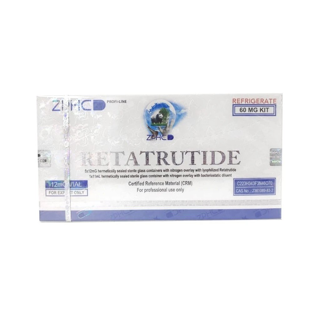 بيبتيد ZPHC Retatrutide 60 mg - ريتاتروتايد ZPHC تركيز 60 مجم (5 فيال) Peptide Egypt