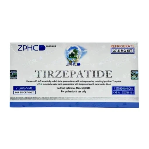 بيبتيد ZPHC Tirzepatide (Mounjaro) 37.5 mg - تيرزيباتايد ZPHC (مونجارو) 37.5 مجم (5 فيال) Peptide Egypt